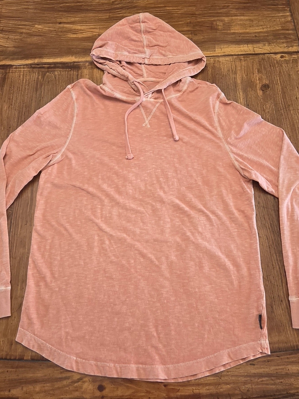 American Eagle Womenโs M Pink Peach Lightweight Pullover Hoodie